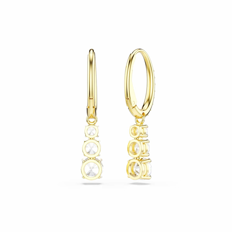 Swarovski Stilla Gold Coloured Earrings 5723300-zoom-