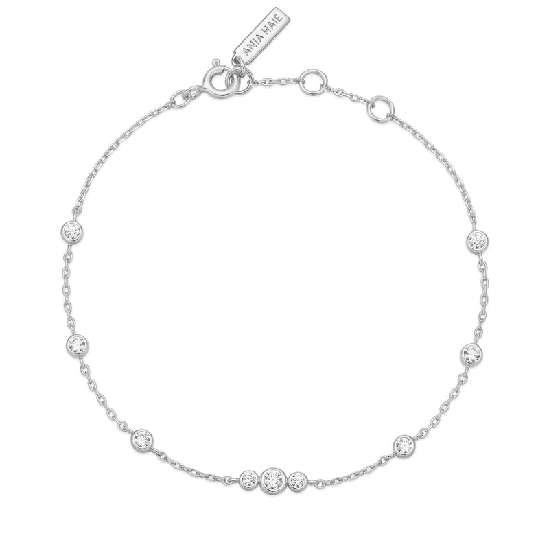Ania Haie Miss Dainty 925 Sterling Zilveren Zirkonia Armband AH-B065-03H-zoom-