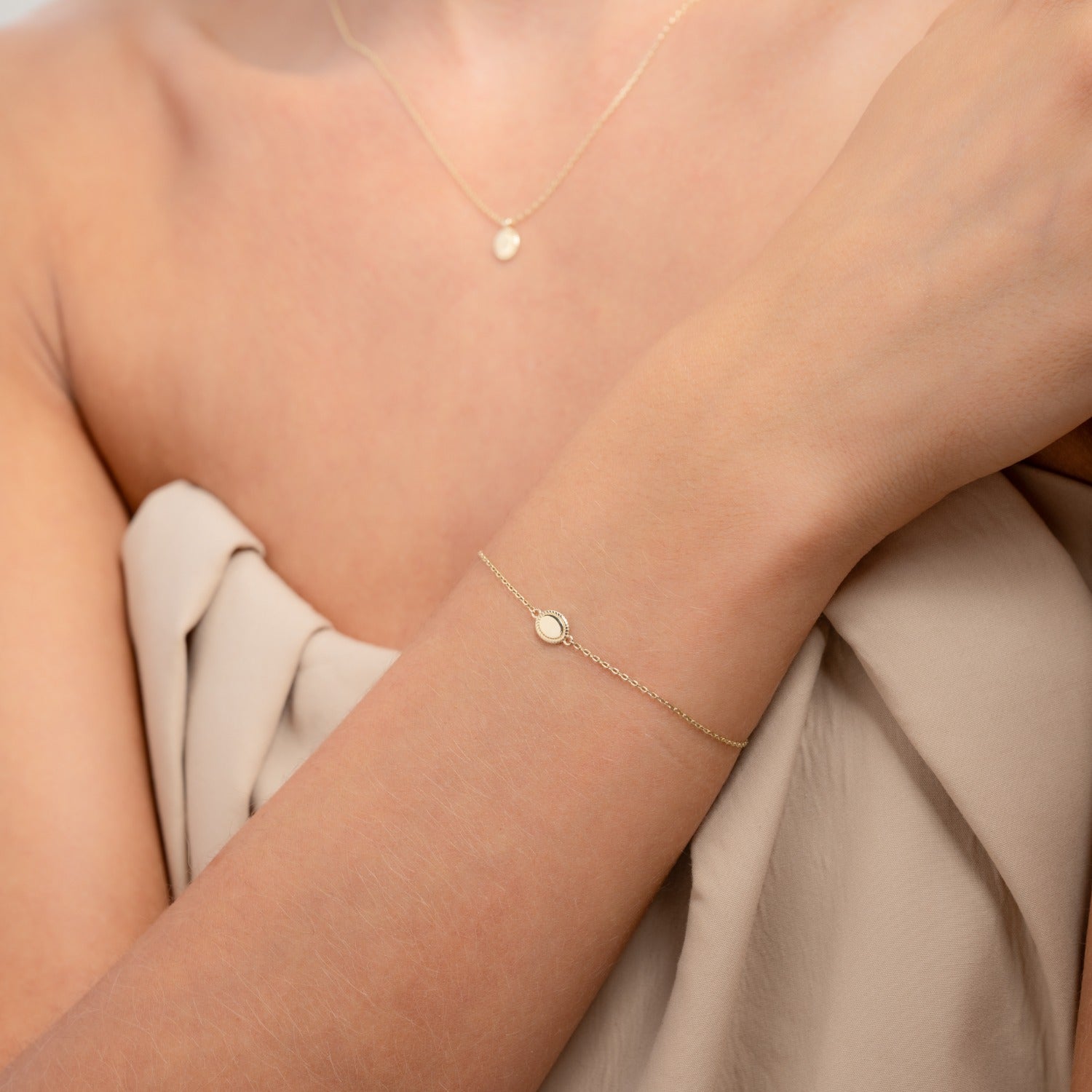 Isabel Bernard Le Marais Adeline 14 Karat Gold Bracelet IB320149