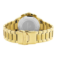 Mats Meier Ponte dei Salti Chronograph Men'sWatch Gold-coloured and Black MM00509