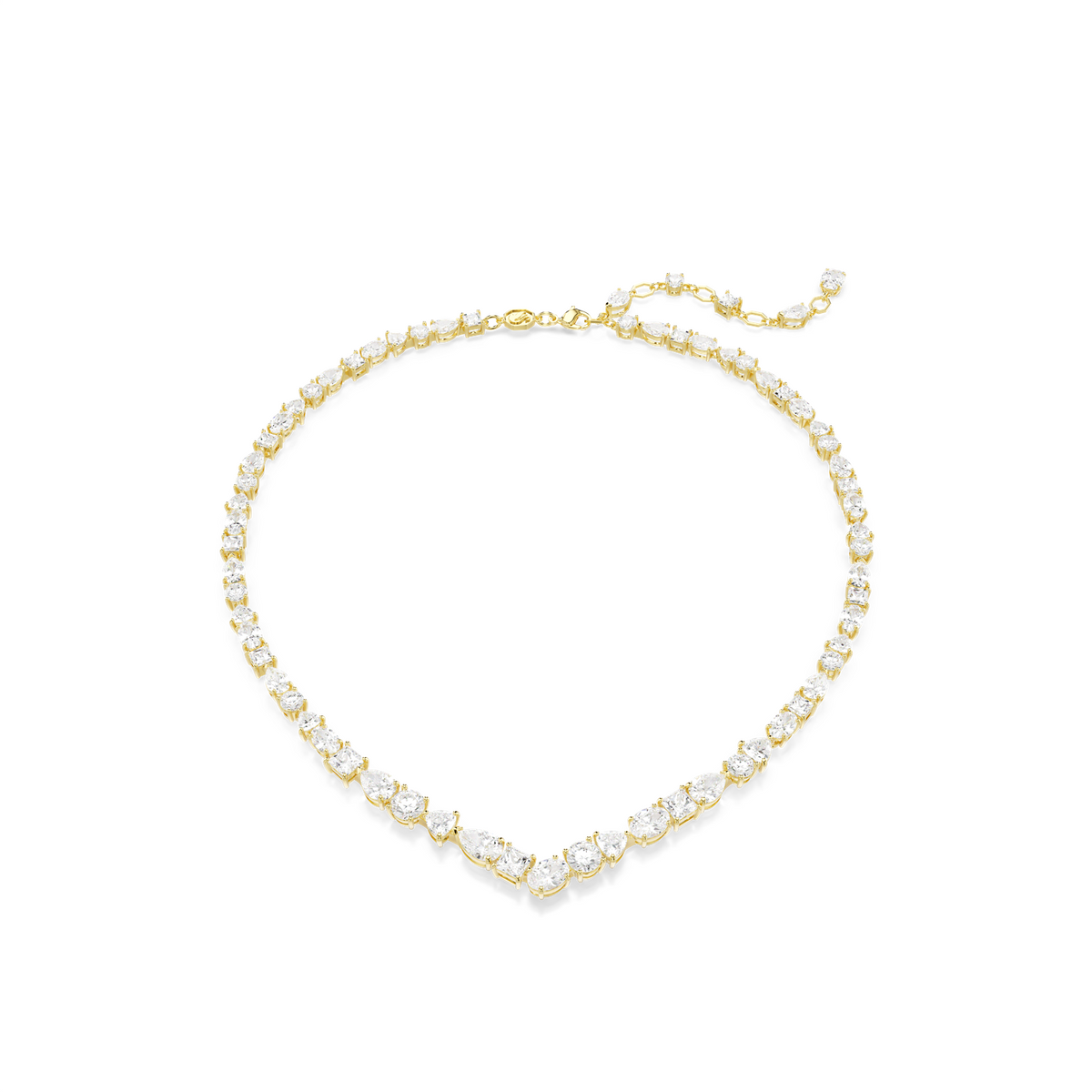 Swarovski Mesmera Gold Coloured Necklace 5743826