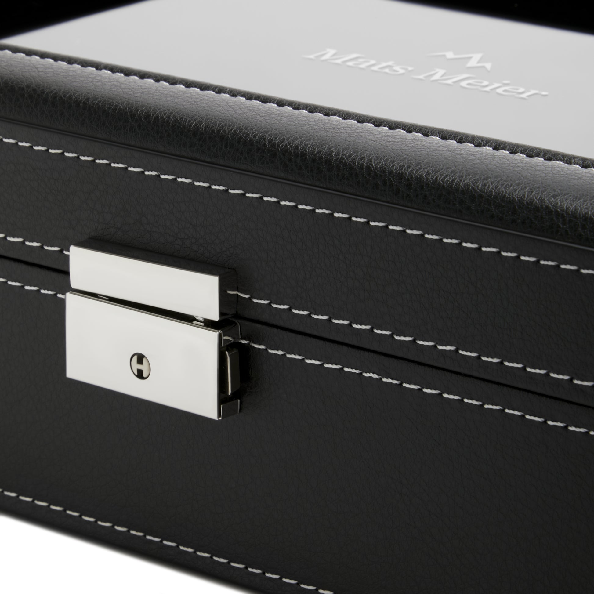Mats Meier Mont Fort Black Watchbox voor 8 Watchs