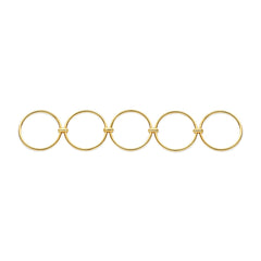 Isabel Bernard Cour d'Honneur Adora 14 karat golden 5-piece multiring IB330103-54