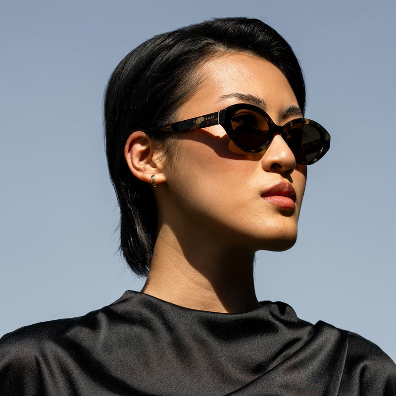 Isabel Bernard La Villette Rosaire Bruine Tortoise Ovale Zonnebril IB400002-04-14-zoom-