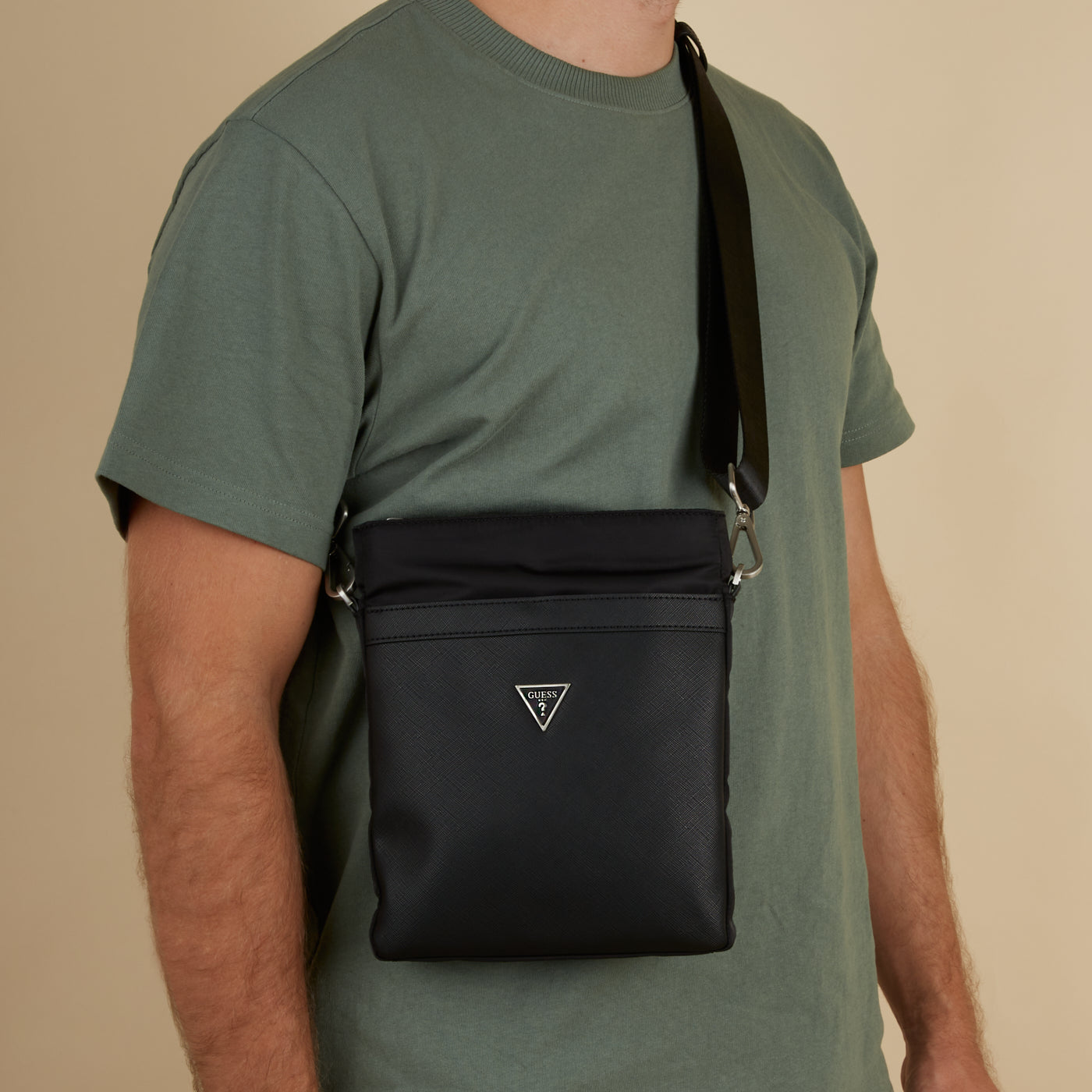 GUESS Certosa Black Crossbody Bag HMECRN-P3376-BLA