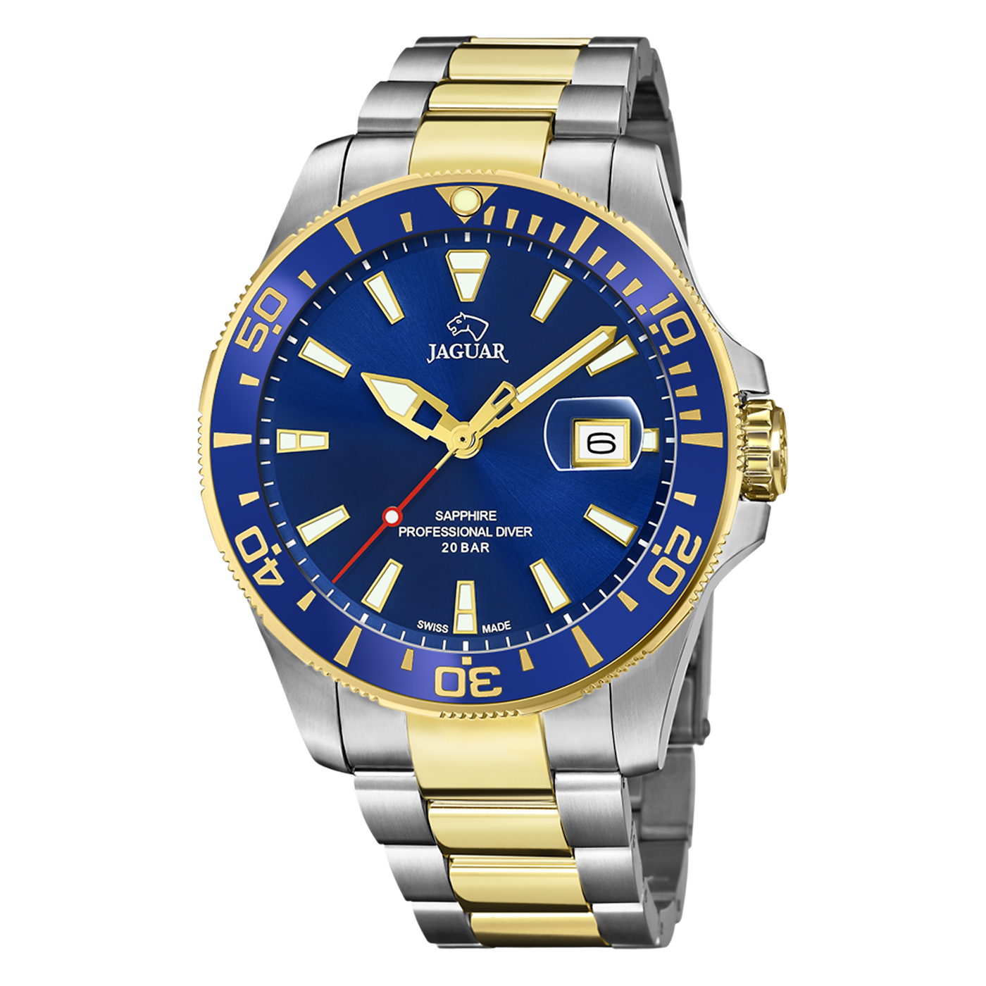 Jaguar Executive Gold Watch J863-C