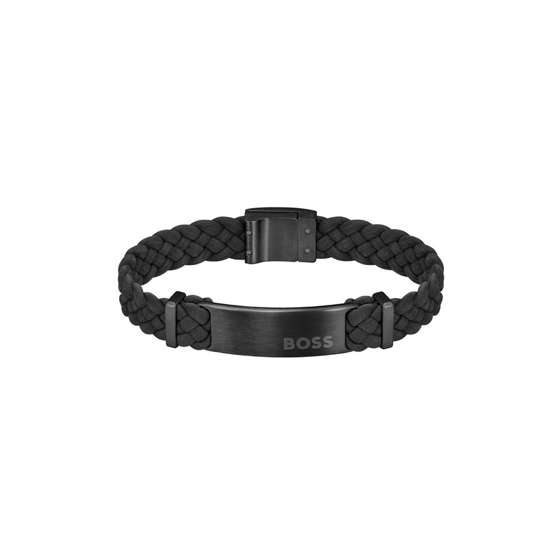 Hugo Boss BOSS Dylan Zwarte Armband HBJ1580608M-zoom-