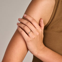 Blush Natural Diamonds 14 karat gold Ring 1679BDI/54