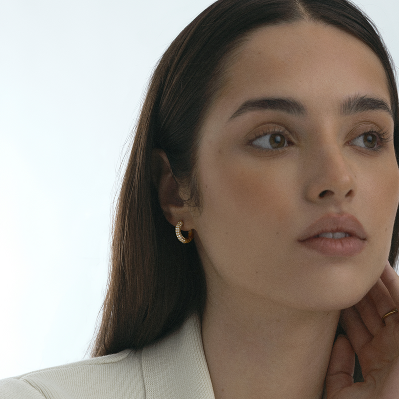 Mockberg Pavé Everyday Medium Hoops MB0192-zoom-