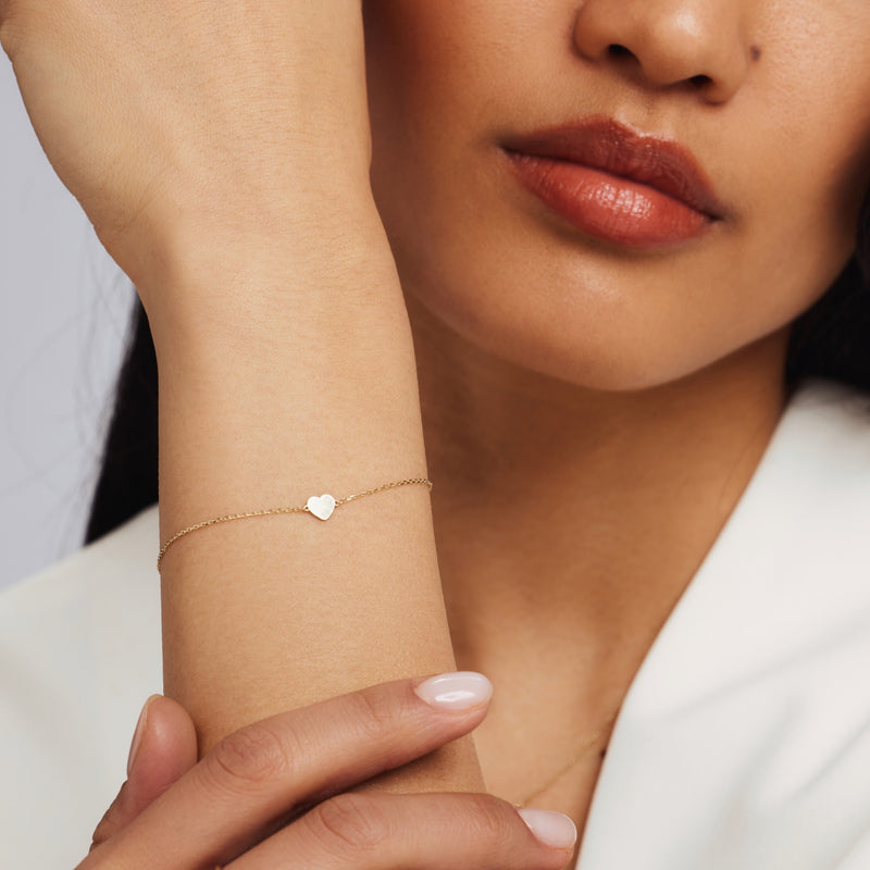 Isabel Bernard Belleville Amore 14 karaat gouden armband IB320068-zoom-