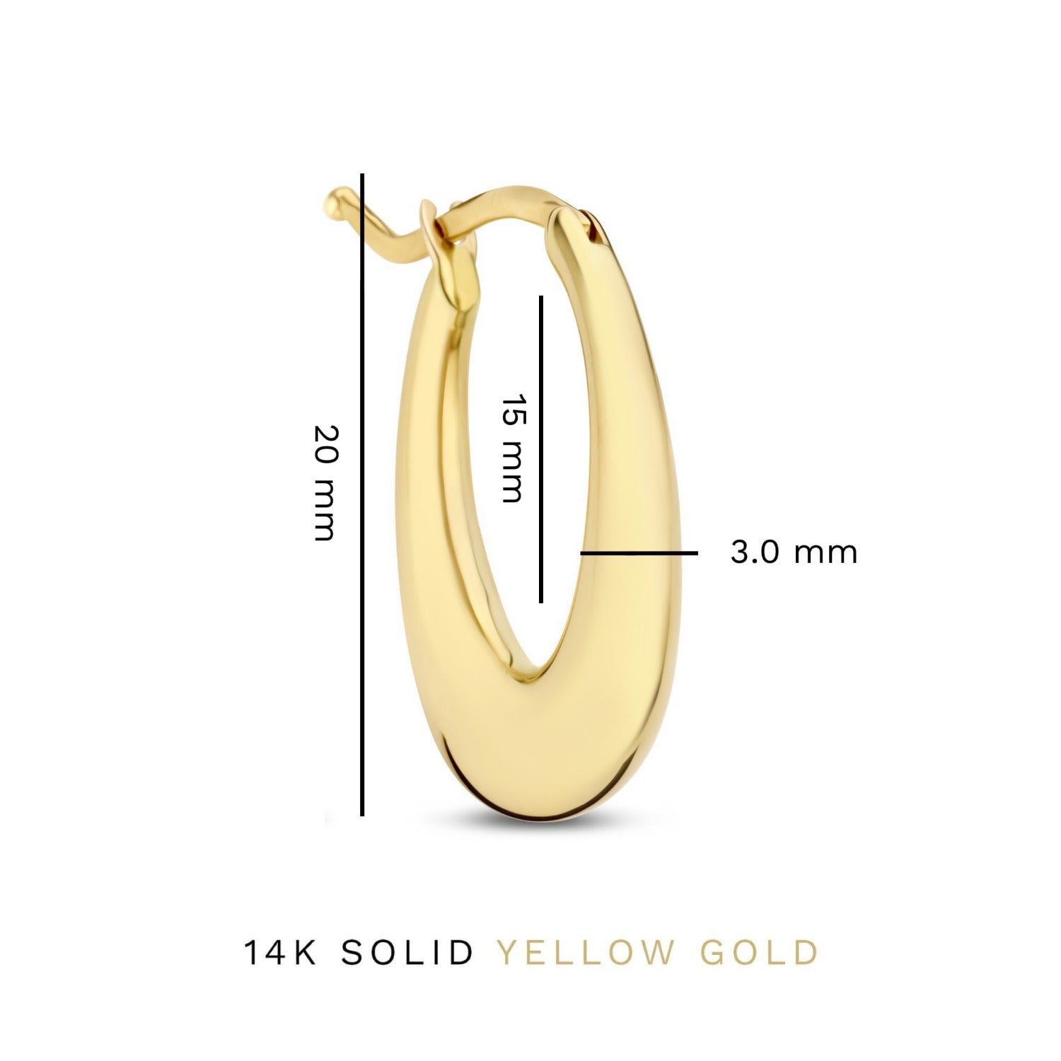 Isabel Bernard Rivoli Maryn 14 Carat Golden Drop earrings IB360246