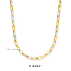 Beloro Jewels Della Spiga Elisa 9 Karat Gold Necklace BO340040