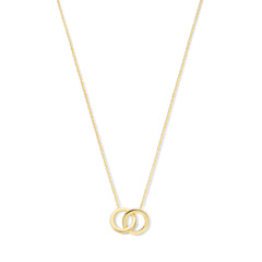 Isabel Bernard 14 Carat Golden Le Marais Zoé Necklace IB340131 (Length: 40.00-44.00 cm)