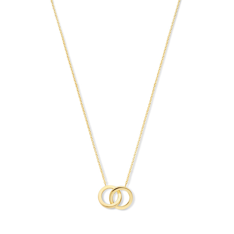 Isabel Bernard 14 Karaat Gouden Le Marais Zoé Ketting IB340131 (Lengte: 40.00-44.00 cm)-zoom-