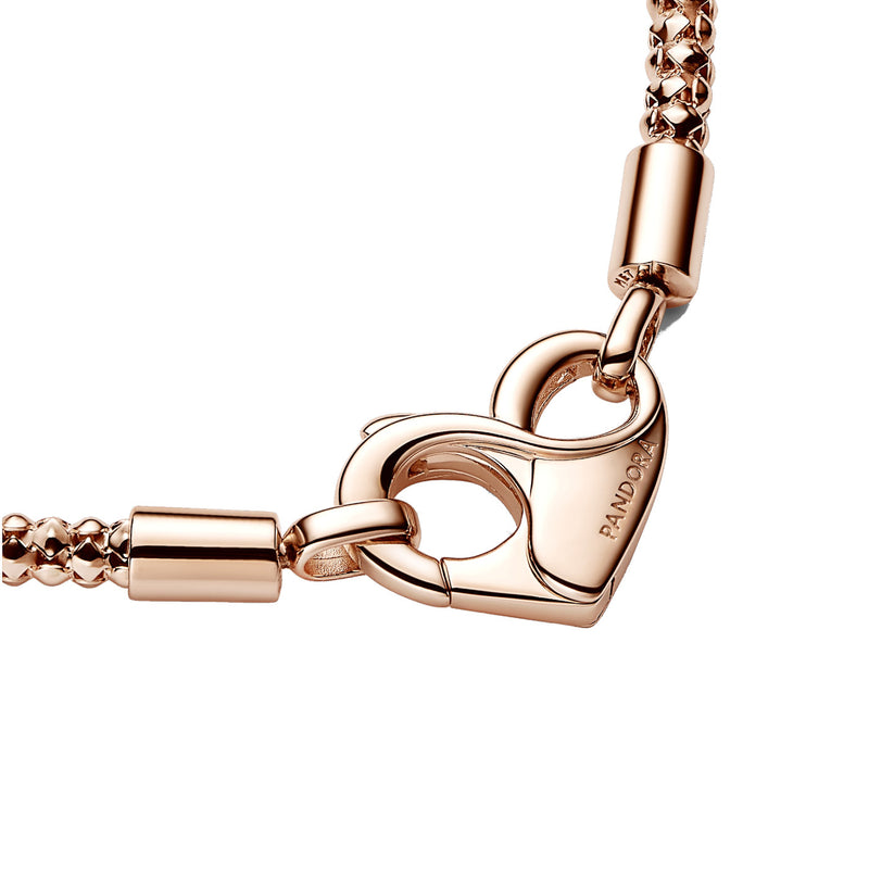 Pandora Moments Bracelet 582731C00-21with14 Carat RoseGold Plating-zoom-