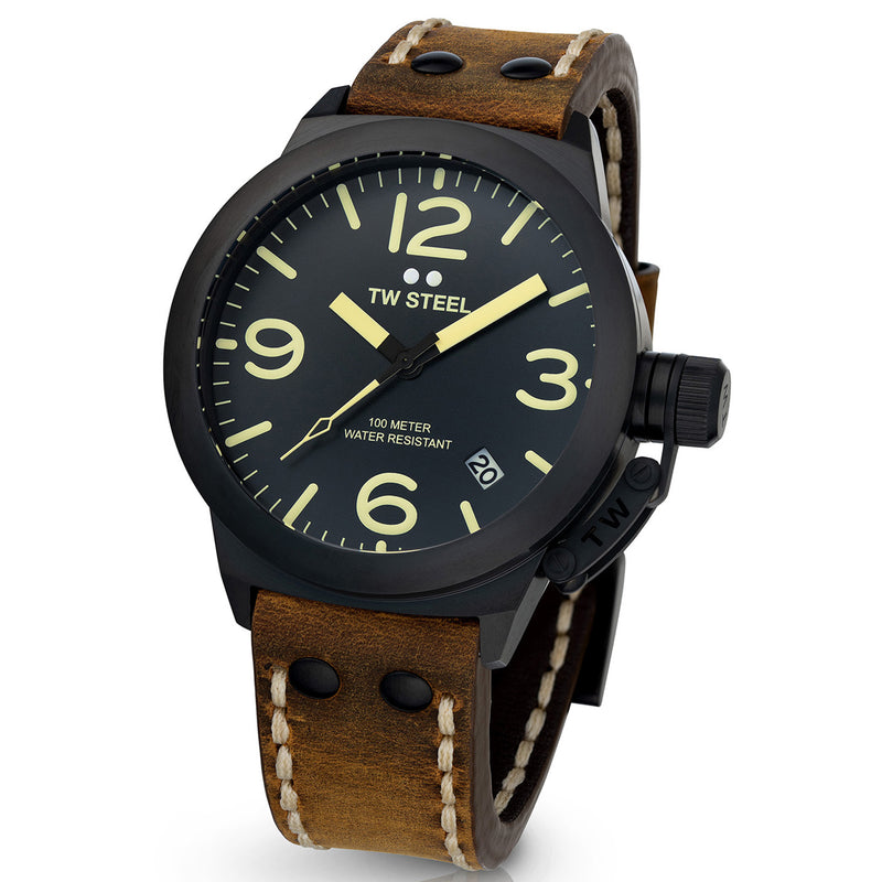TW Steel Canteen Zwart Heren Horloge 2002-TWCS103-zoom-