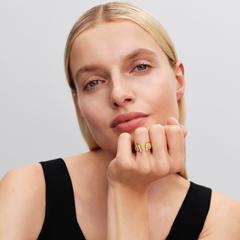 Pandora Marvel Gold Plated Thor Wings Open Ring 164222C00-56