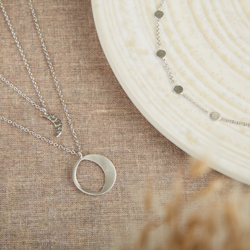 Violet Hamden Luna 925 Sterling Zilveren Choker met Manen VH15002-zoom-