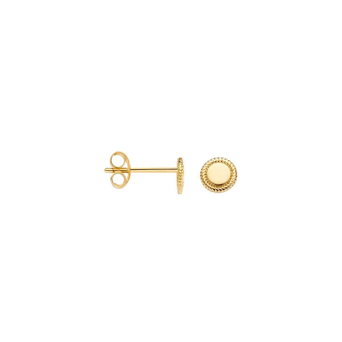 Blush 14 karat gold Ear Stud 7350YGO