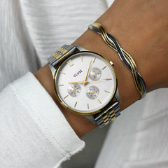 CLUSE Minuit Silver Watch CW10704