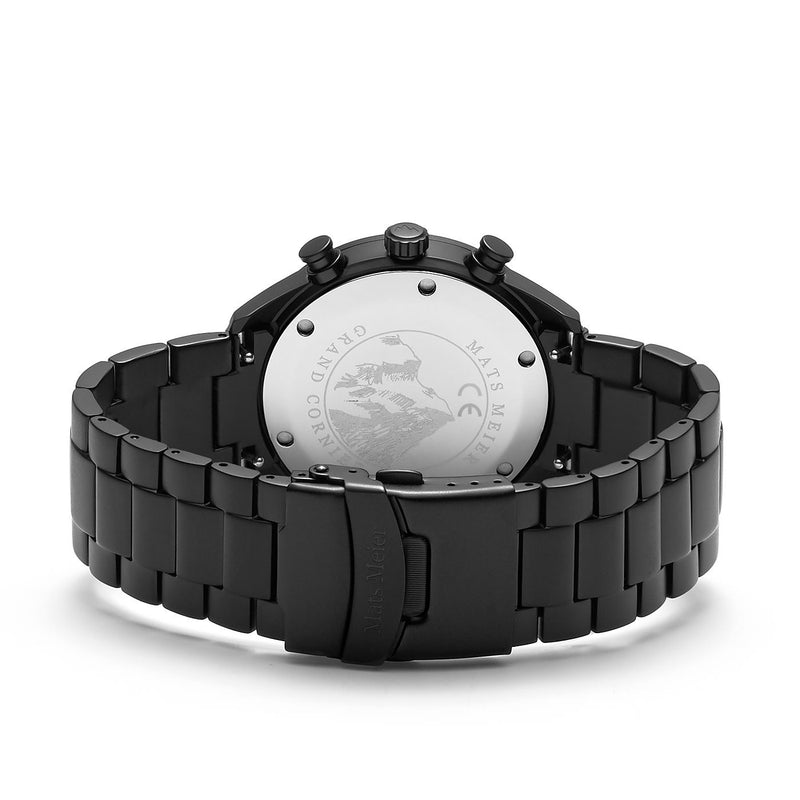 Mats Meier Grand Cornier Chrono Mat Zwart Horloge MM00109-zoom-