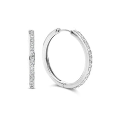 Parte Di Me Santa Maria della Base 925 sterling Silver Hoop Earrings PDM36075