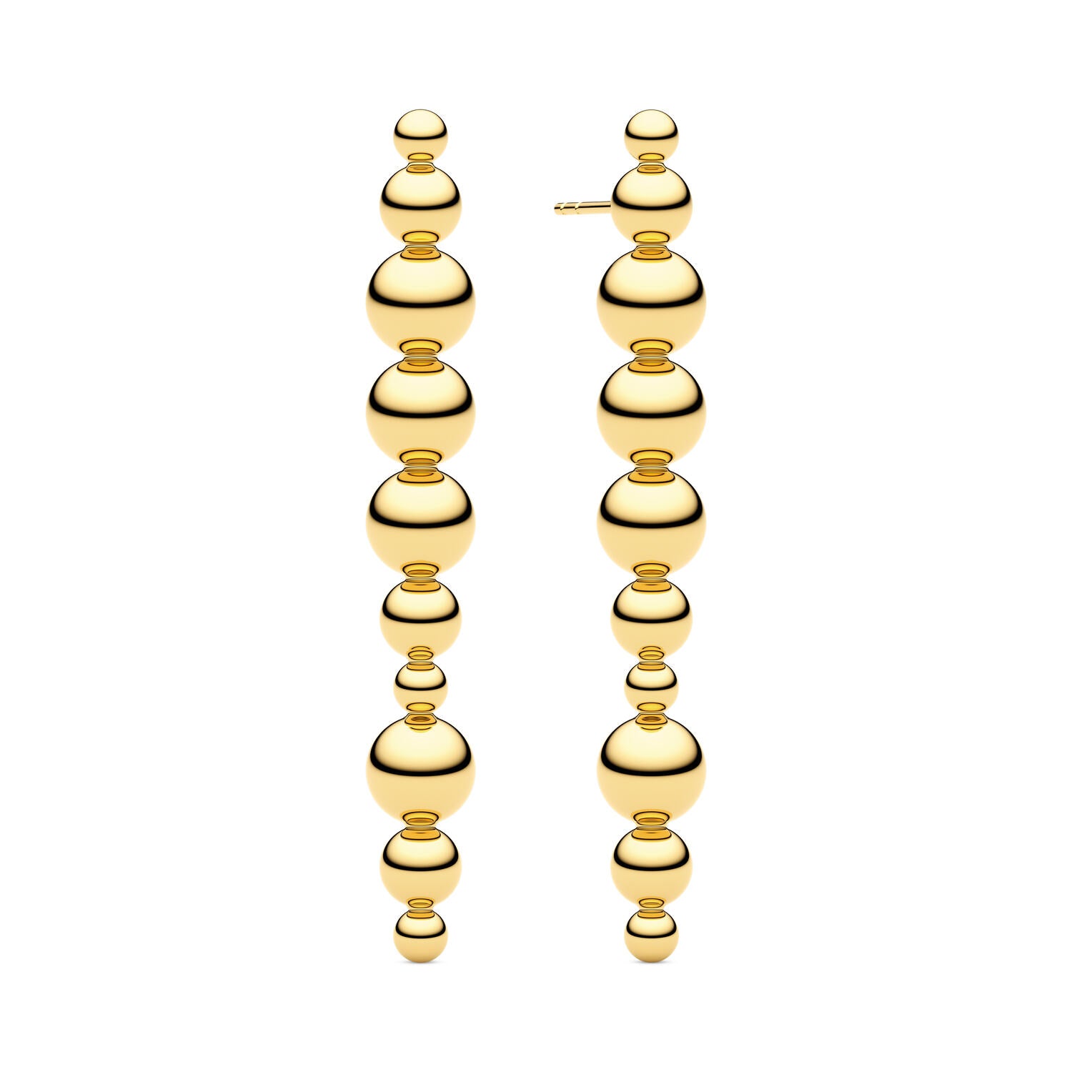Sif Jakobs Gold Plated Bormio Lungo Earrings SJ-E2740-YG