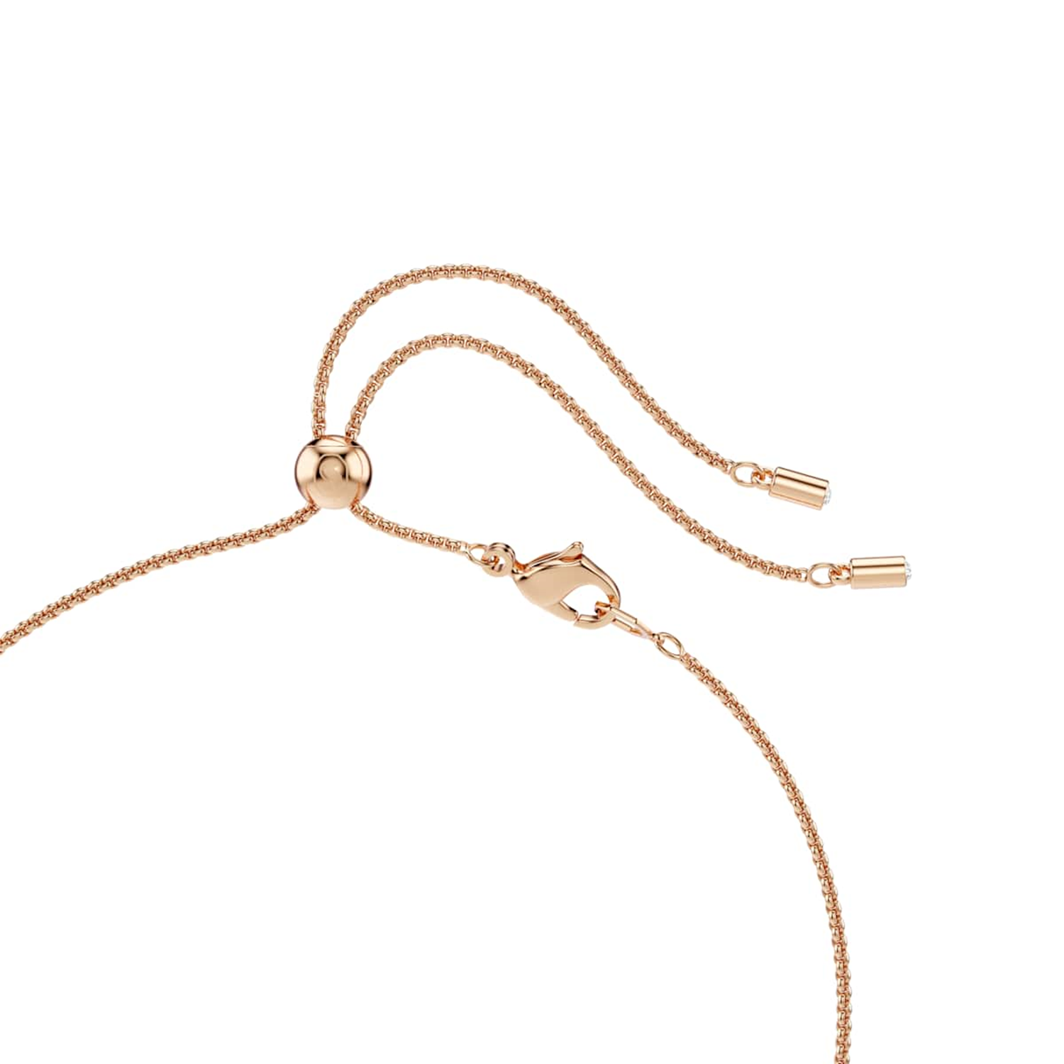 Swarovski Constella Rose Gold Coloured Necklace 5728589