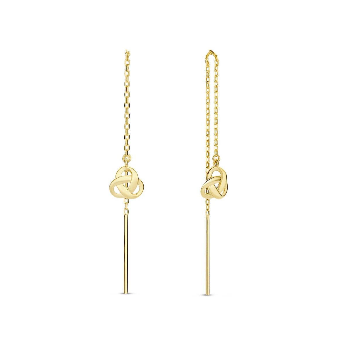 Isabel Bernard Rivoli Méline 14 Carat Golden Drop earrings IB360220