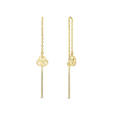 Isabel Bernard Rivoli Méline 14 Carat Golden Drop earrings IB360220