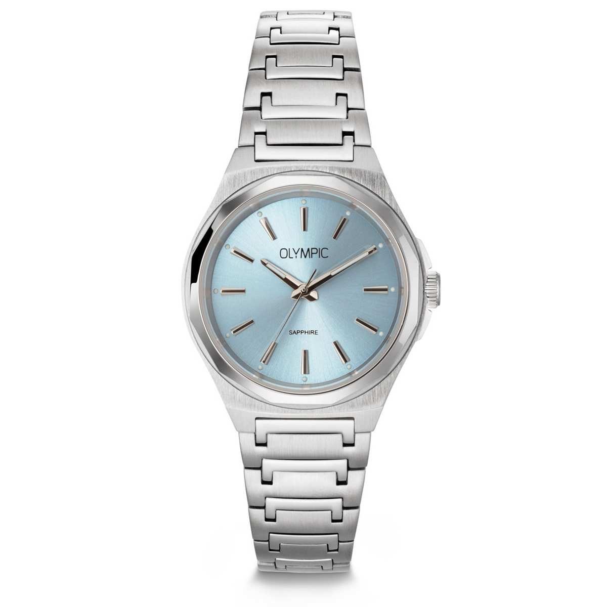 Olympic Momentum Silver and Blue Women's Watch OL66DSS026