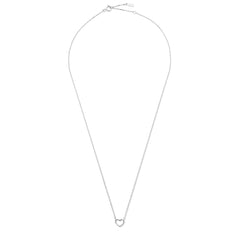 Isabel Bernard Saint Germain Amore 14 Carat White Golden Necklace IB340076