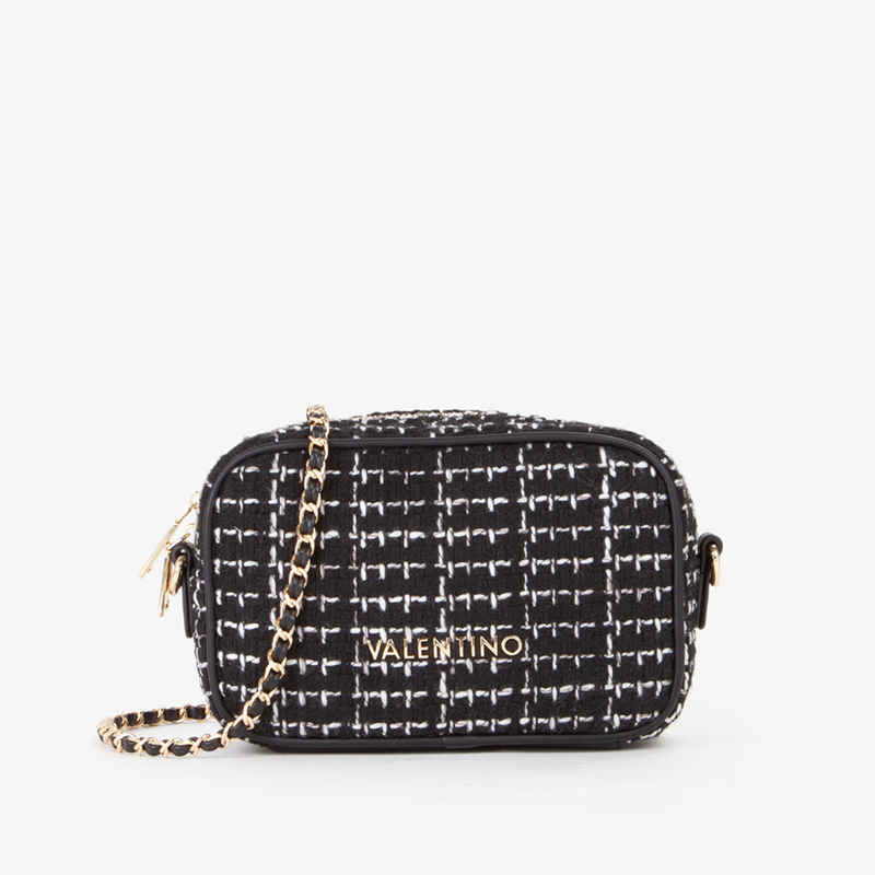 Valentino Bags Tweed Multi-coloured Crossbody bag VBS9JP51NERO/MULTI-zoom-