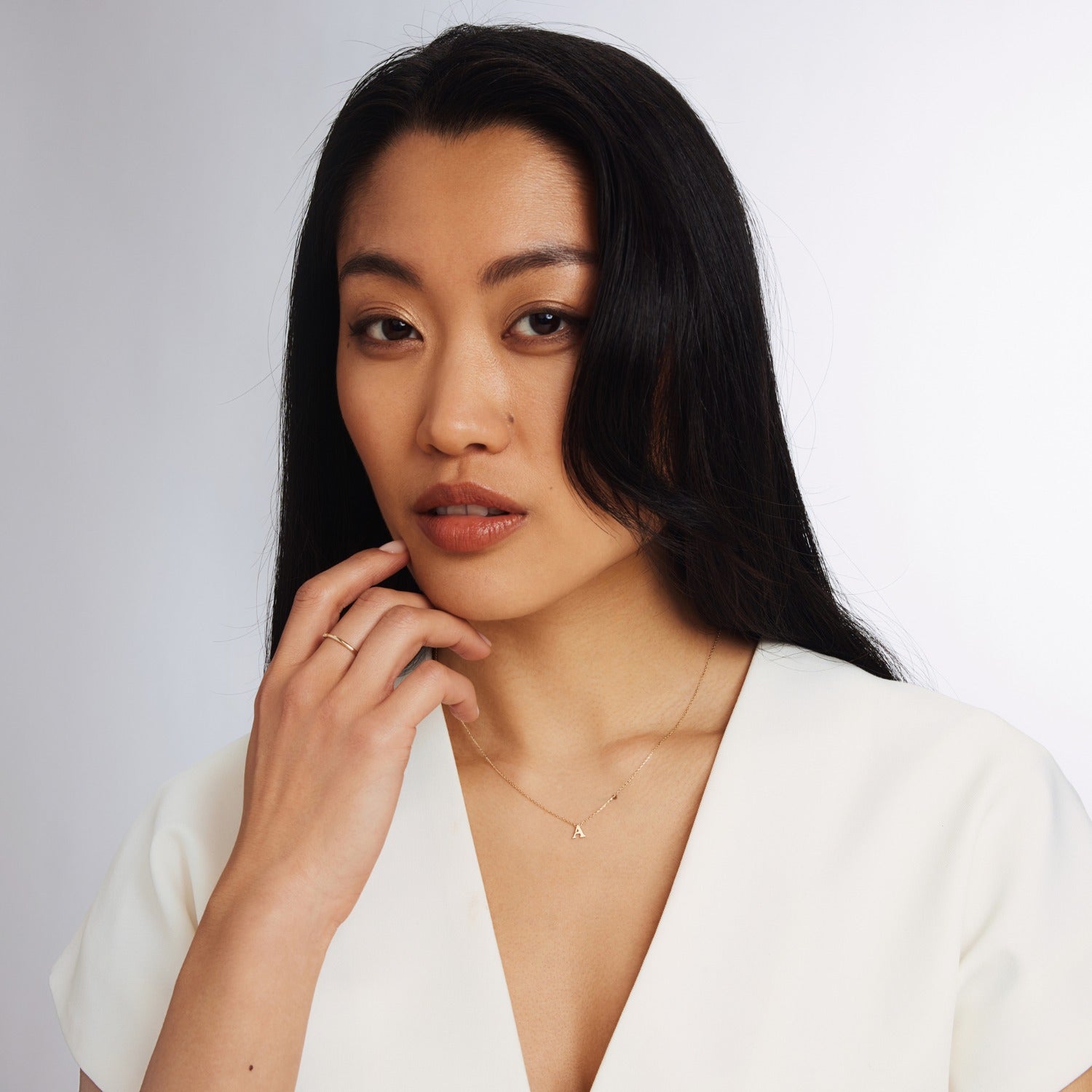 Isabel Bernard Le Marais Solene 14 Carat Golden stacking Ring IB330077-52 (size: 52)