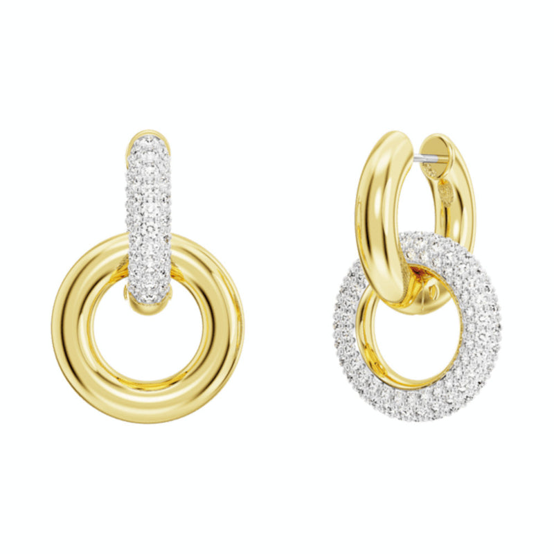 Swarovski Dextera Gold-coloured Earrings 5668818-zoom-