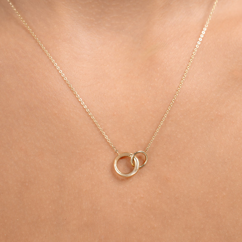 Isabel Bernard Le Marais Enlace 14 karaat gouden ketting IB340177-zoom-