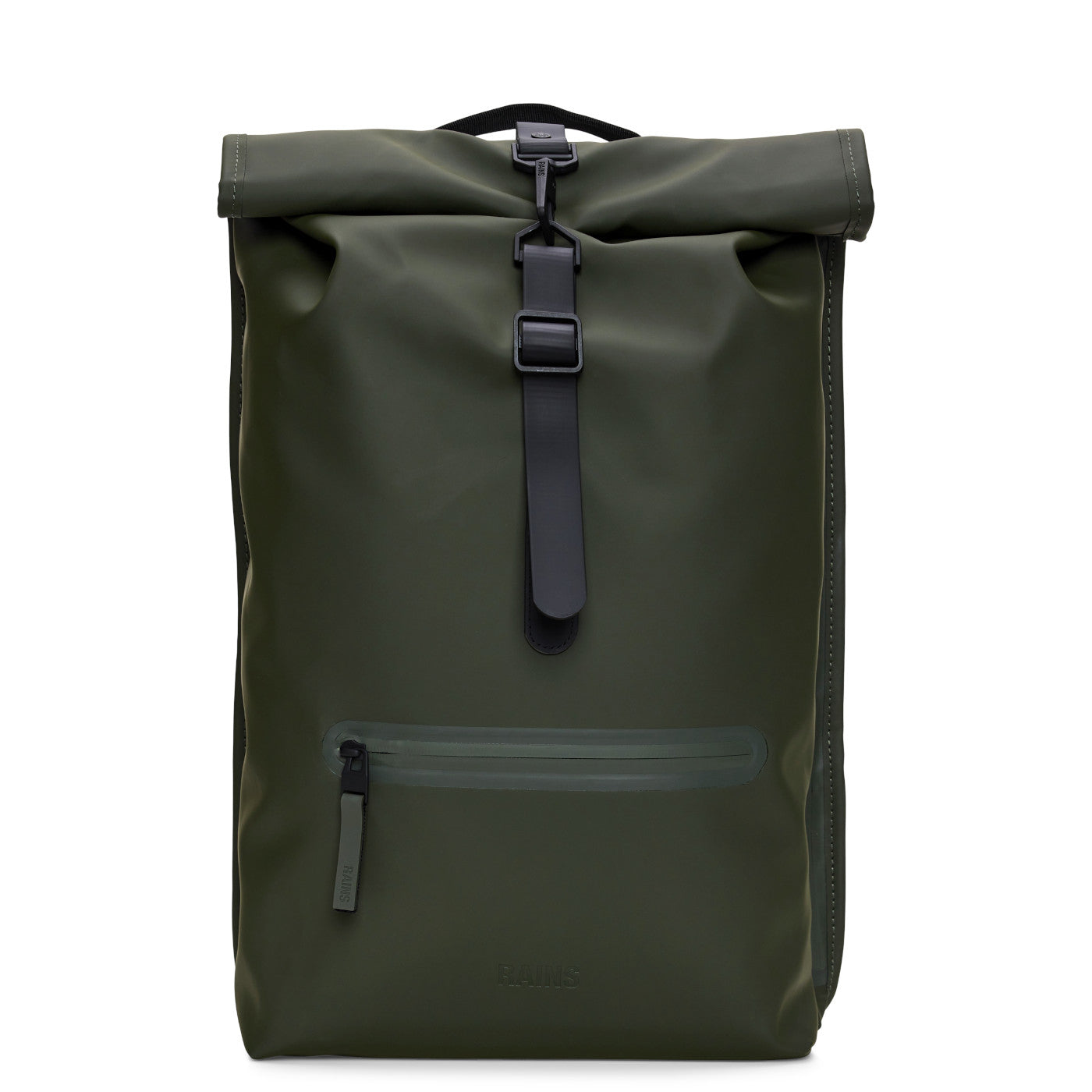 Rains Rolltop Green Backpack R13320-03