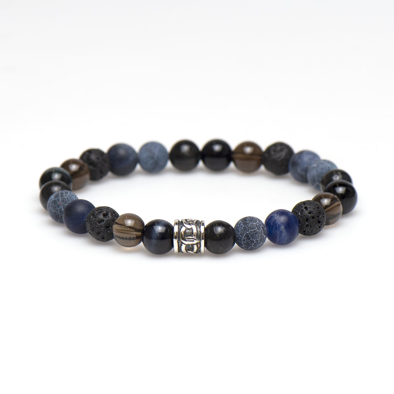 Karma 925 Sterling Silver Polar Bead Bracelet 86864 (Length: 20.00 cm)-zoom-