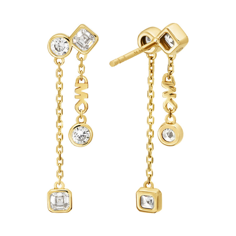 Michael Kors Brilliance Gold Coloured Earrings MKC1773710-zoom-