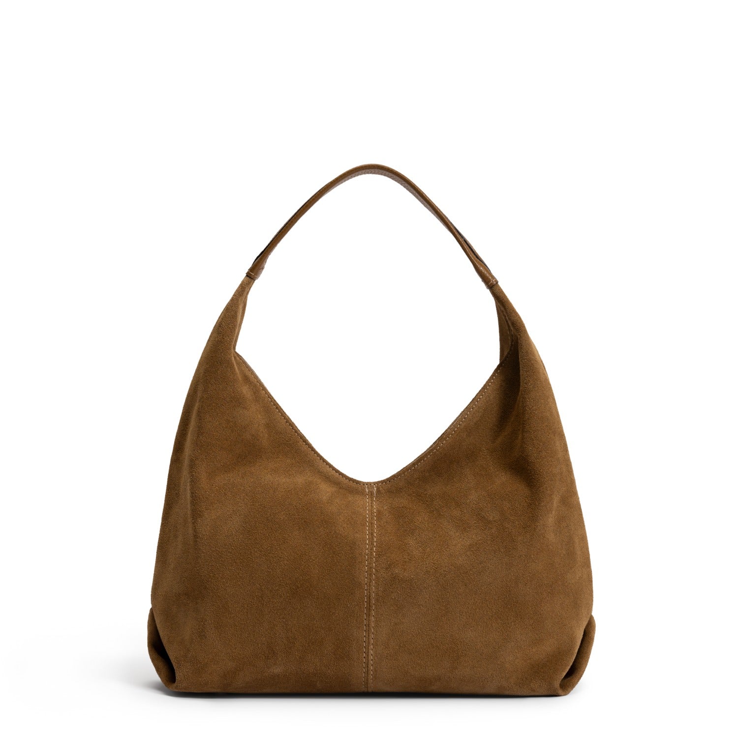 Isabel Bernard Honoré Grace mini brown suede handbag IB21132-130