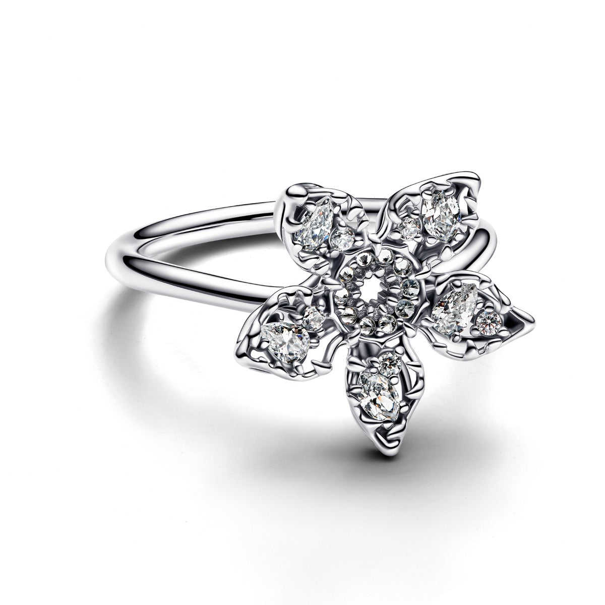 Pandora 925 Sterling Silver Ring 193578C01-54