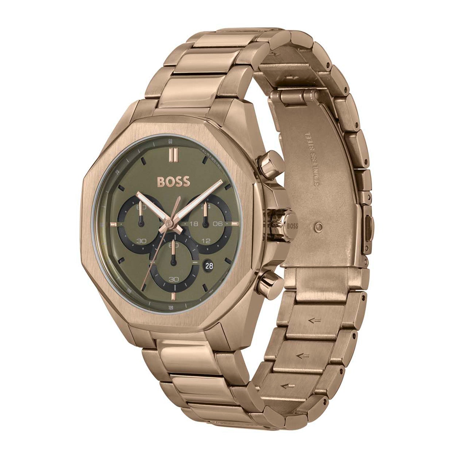 Hugo Boss CLOUD Groen Heren Horloge 2002-HB1514019