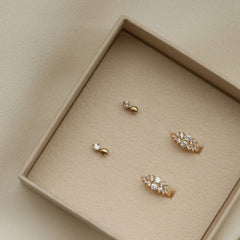 Karma 925 Sterling Silver Sophia Earparty EPV50GP