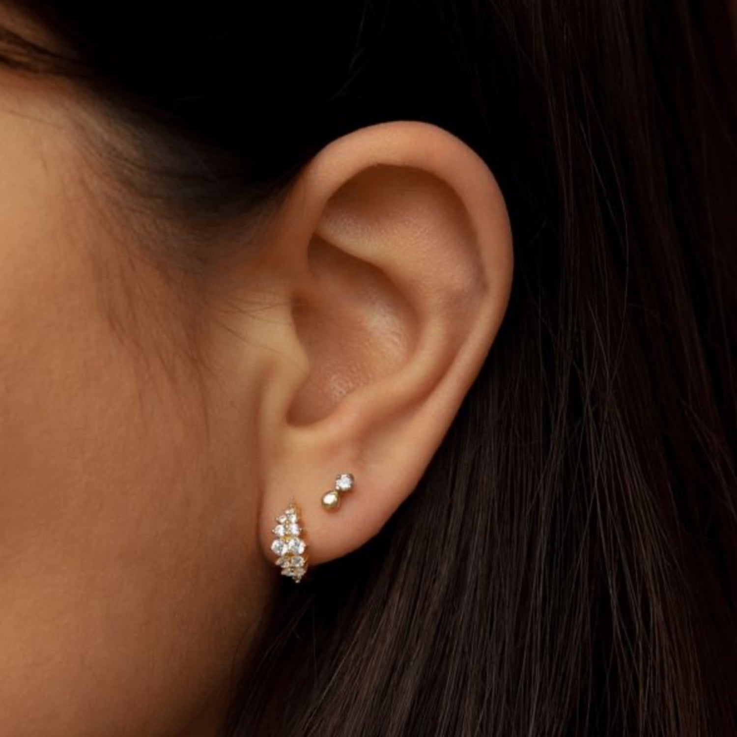 Karma 925 Sterling Silver Sophia Earparty EPV50GP