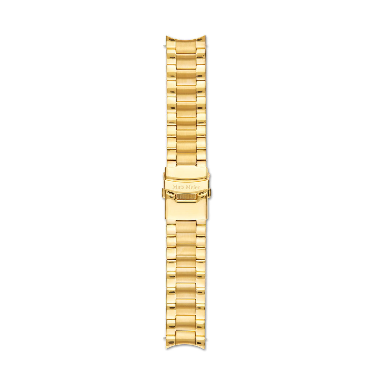 Mats Meier Strap 22mm Gold-coloured MM40002