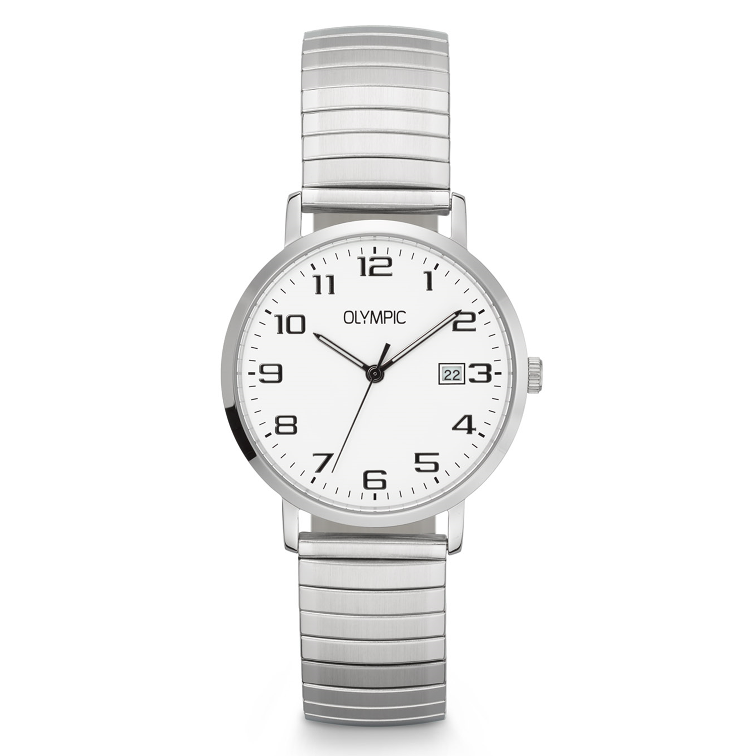 Olympic Lucas Silver Men's Watch OL26HSS323