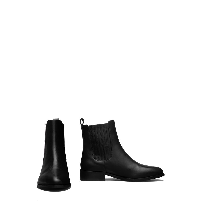 Isabel Bernard Vendôme Chey Zwarte Leren Chelsea Boots Van Kalfsleer IB53012-001-42-zoom-