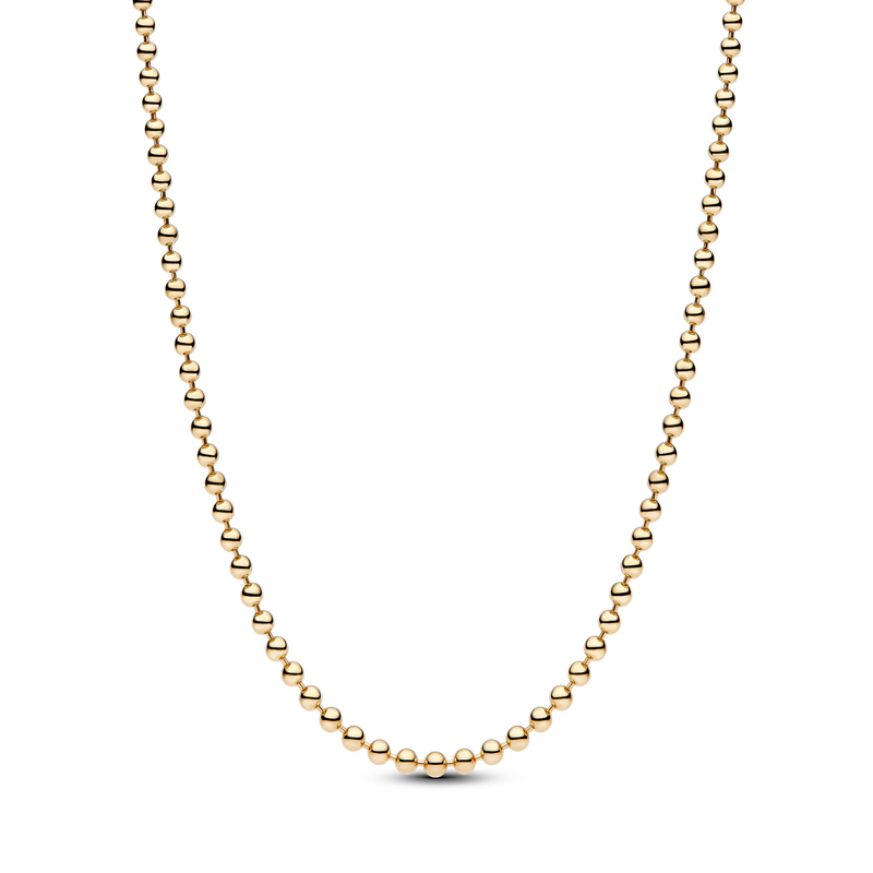 Pandora Moments Gold Plated Bead Necklace 364354C00-50-zoom-