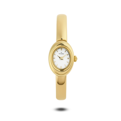 Mockberg Belle Oval Petite Gold Small Bangle Women's Watch MB1769