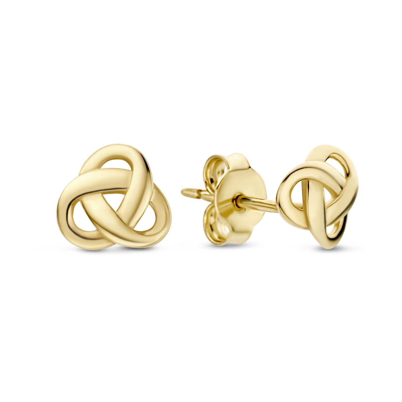 Isabel Bernard Rivoli Méline 14 Carat Golden Ear Studs IB360221
